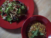 Southwestern Corn Soup With Red Peppers Southwestern Corn Soup With Red Peppers