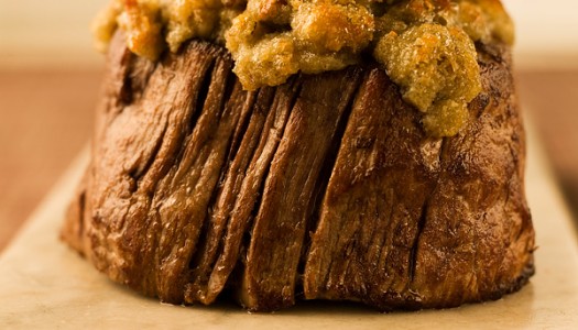 Blue Cheese-Crusted Filet Mignon Blue Cheese-Crusted Filet Mignon
