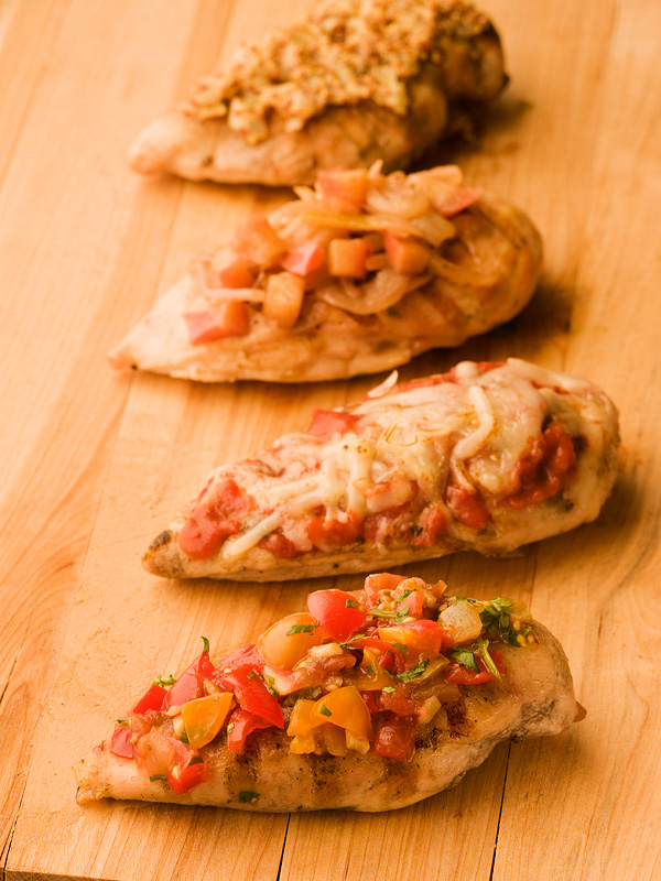 Grilled Chicken with Ten Toppings Chef Michael Smith