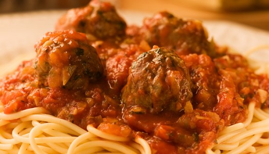 Spaghetti & Meatballs with Simple Tomato Sauce Spaghetti & Meatballs with Simple Tomato Sauce